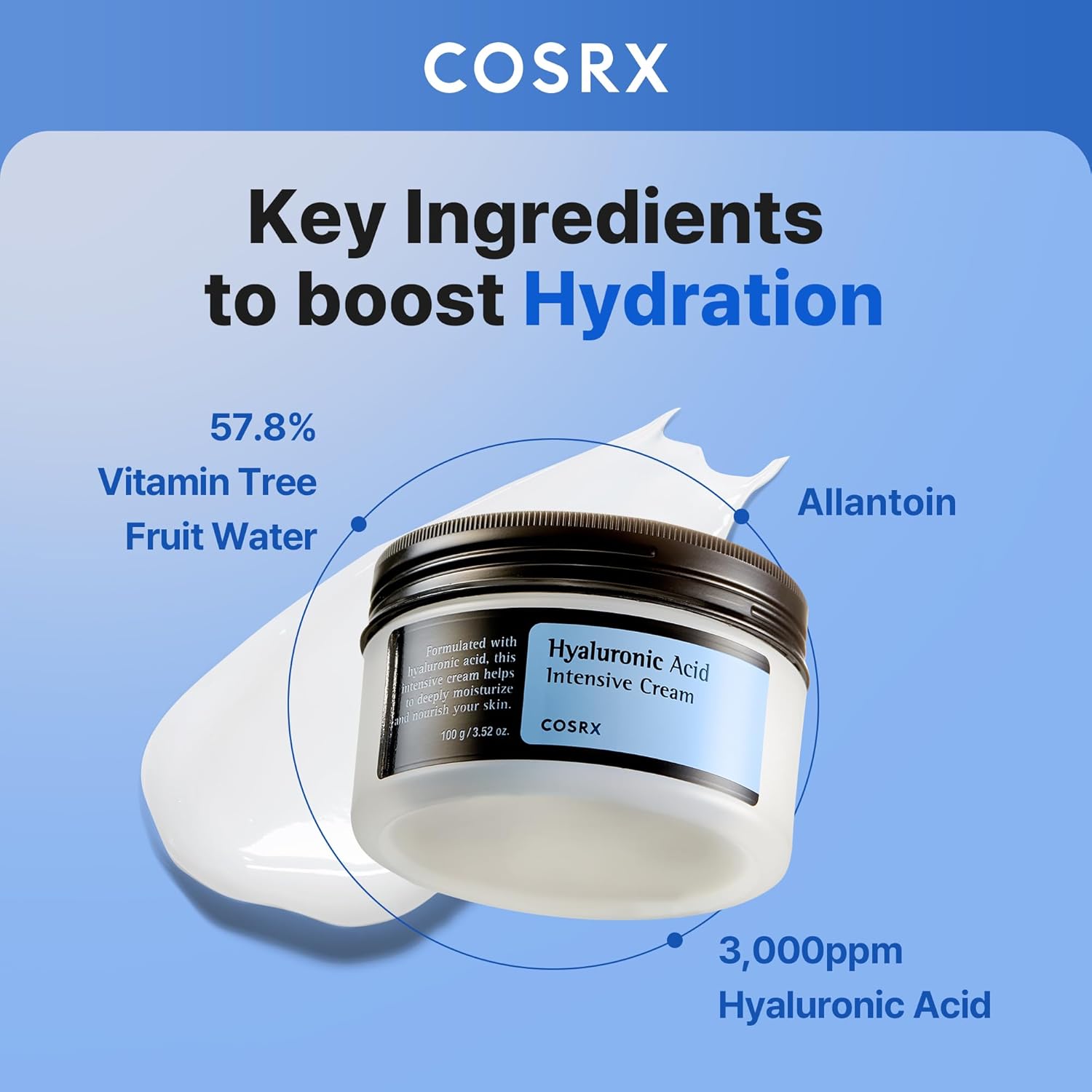 COSRX: Hyaluronic Acid Moisturizing Cream