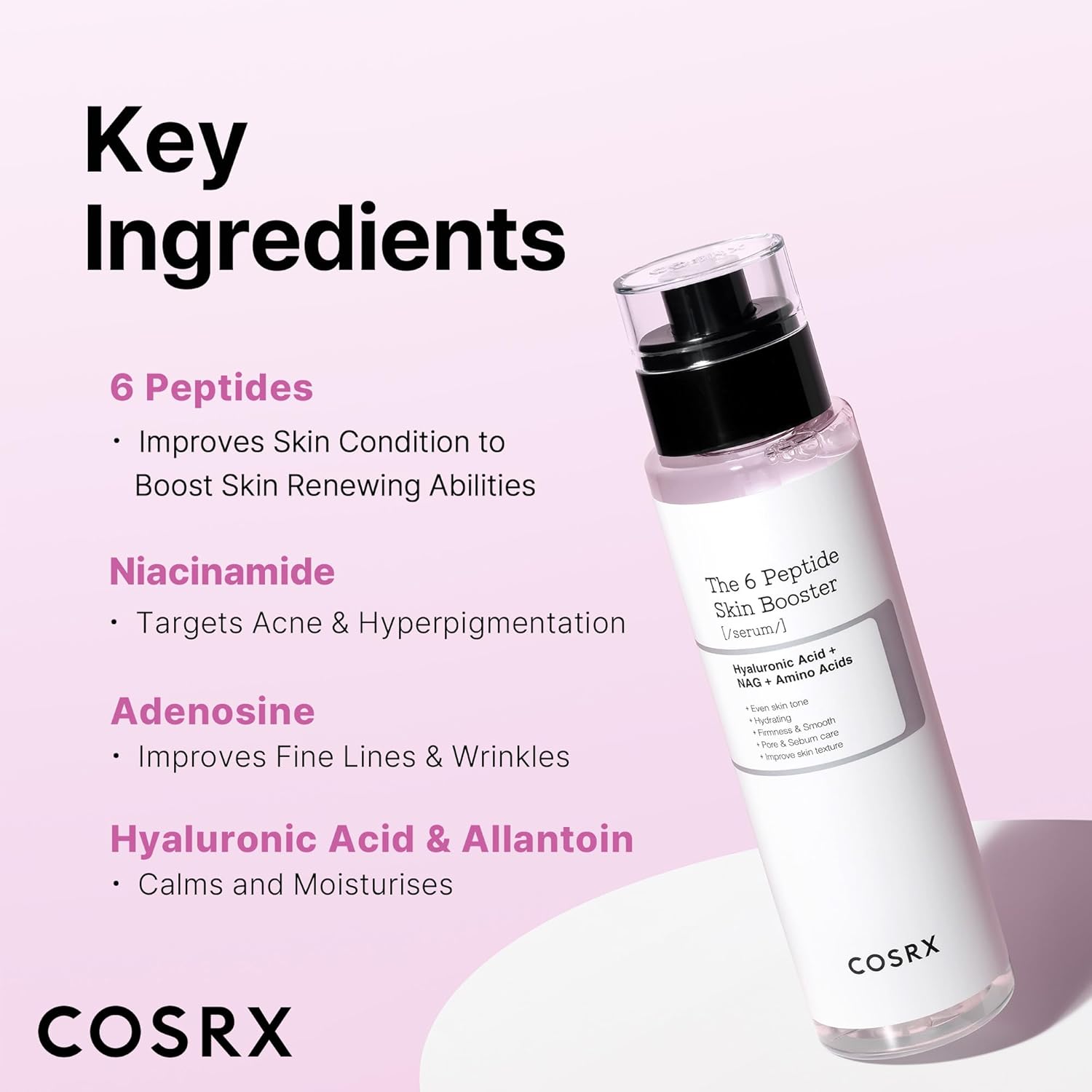 COSRX: 6X Peptide Collagen Booster Toner Serum